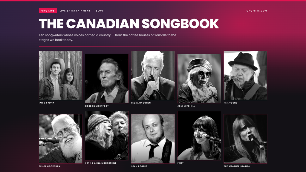 10 Canadian Folk Music Artists