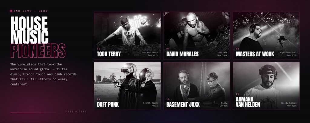 Artists Who Expanded House Music Globally
