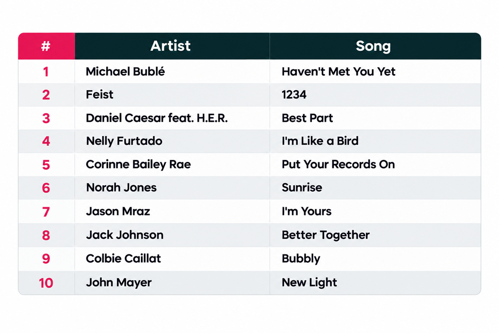 50 Songs for a Corporate Event Music Playlist
