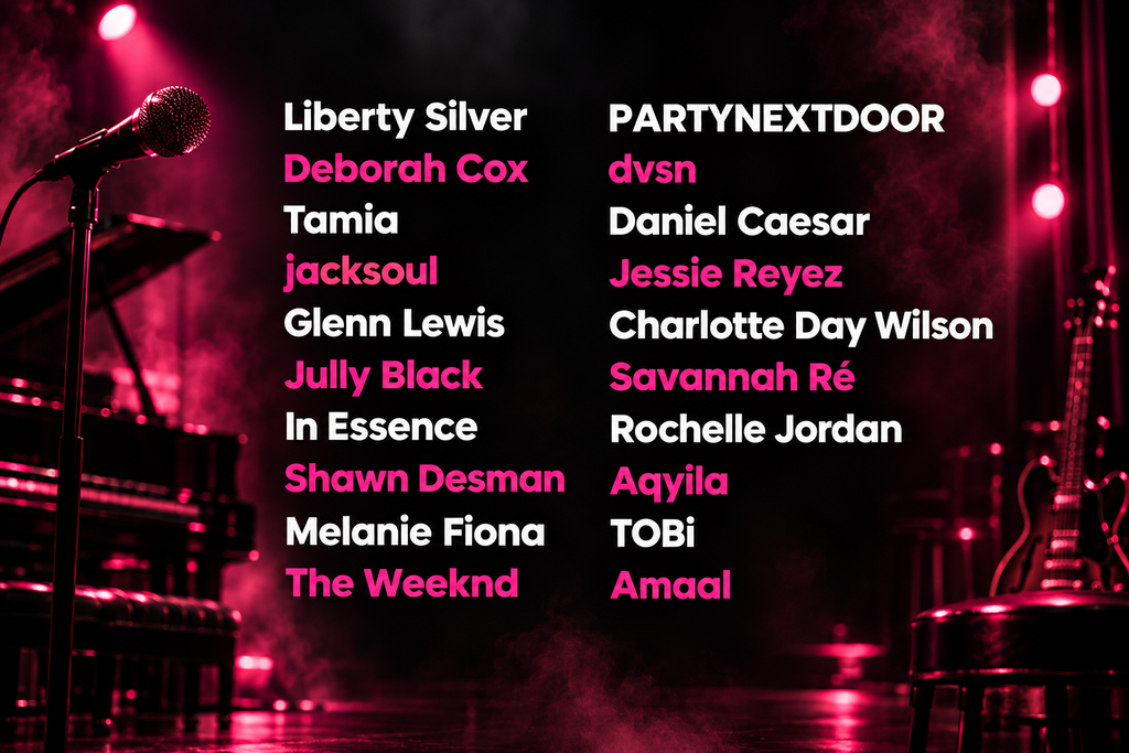 20 Canadian R&B Artists